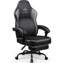 Bossin Big and Tall Gaming Chair 400lb Weight Capacity,Gamer Chairs for Adults,Video Game Chair wth Footrest,Racing Style Computer Gamer Chair with Headrest and Lumbar Support