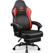 Bossin Big and Tall Gaming Chair 400lb Weight Capacity,Gamer Chairs for Adults,Video Game Chair wth Footrest,Racing Style Computer Gamer Chair with Headrest and Lumbar Support