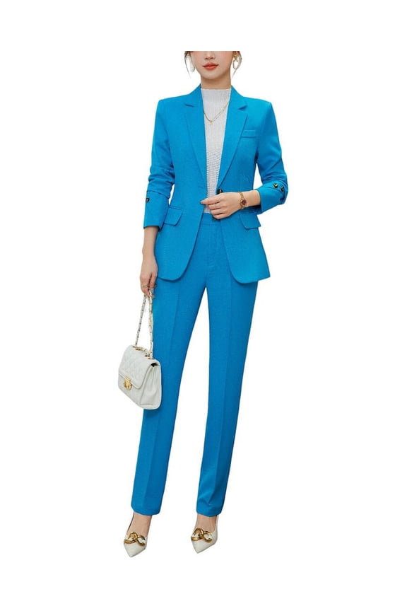 womens  2pc Blazer & Pant Set, 2