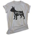 thumbnail image 1 of Bostie Mama T-shirt, Unisex Women's Shirt, Boston Terrier Owner, Best Dog Mom Gift, Heather Gray, Medium, 1 of 6