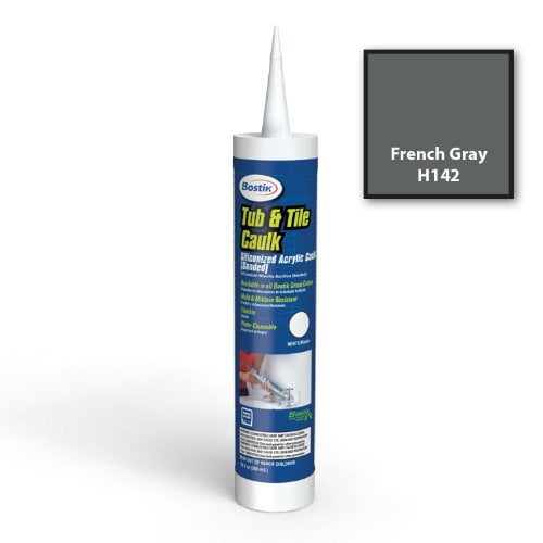 Bostik French Gray Caulk Sanded 10oz