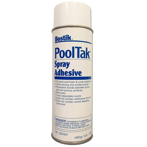 Bostik Swimming Pool Wall Foam Spray Adhesive 2 Pack