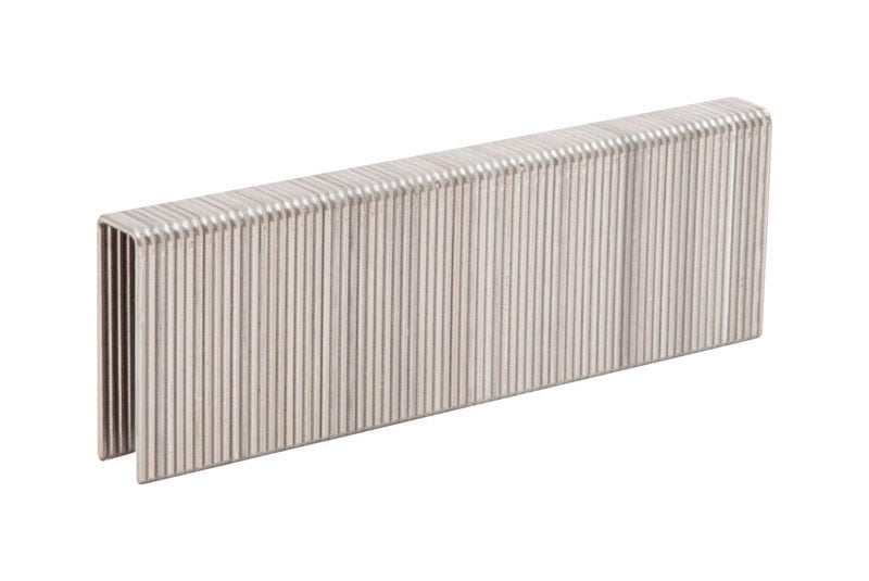 Bostitch 1-1/2 in. L x 1/2 in. W Galvanized Steel Medium Crown Heavy Duty Staples 16 Ga. 10080 pk