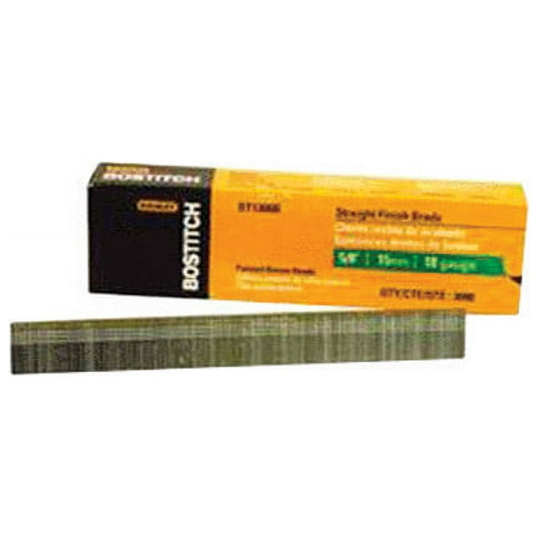 Bostitch 18 Ga. X 1-3/16 in. L Coated Steel Brad Nails 1000 pk Bostitch 18 Ga. X 1-3/16 in. L Coated Steel Brad Nails 1000 pk
