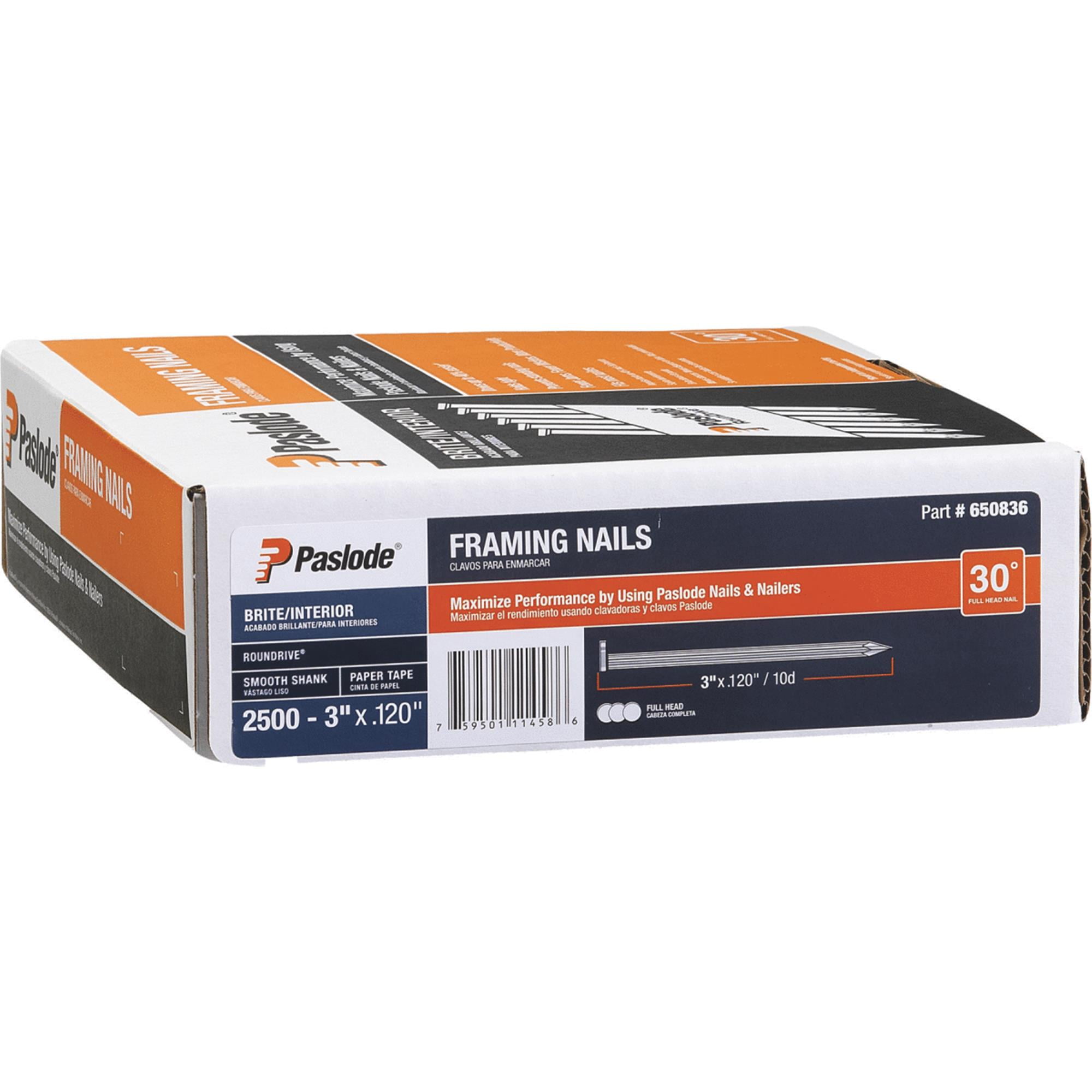 Bostitch 30 degree framing on sale nails