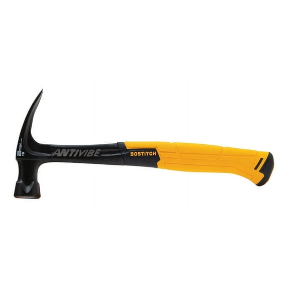 Bostitch AntiVibe 16 oz. Smooth Face Rip Hammer Steel Handle