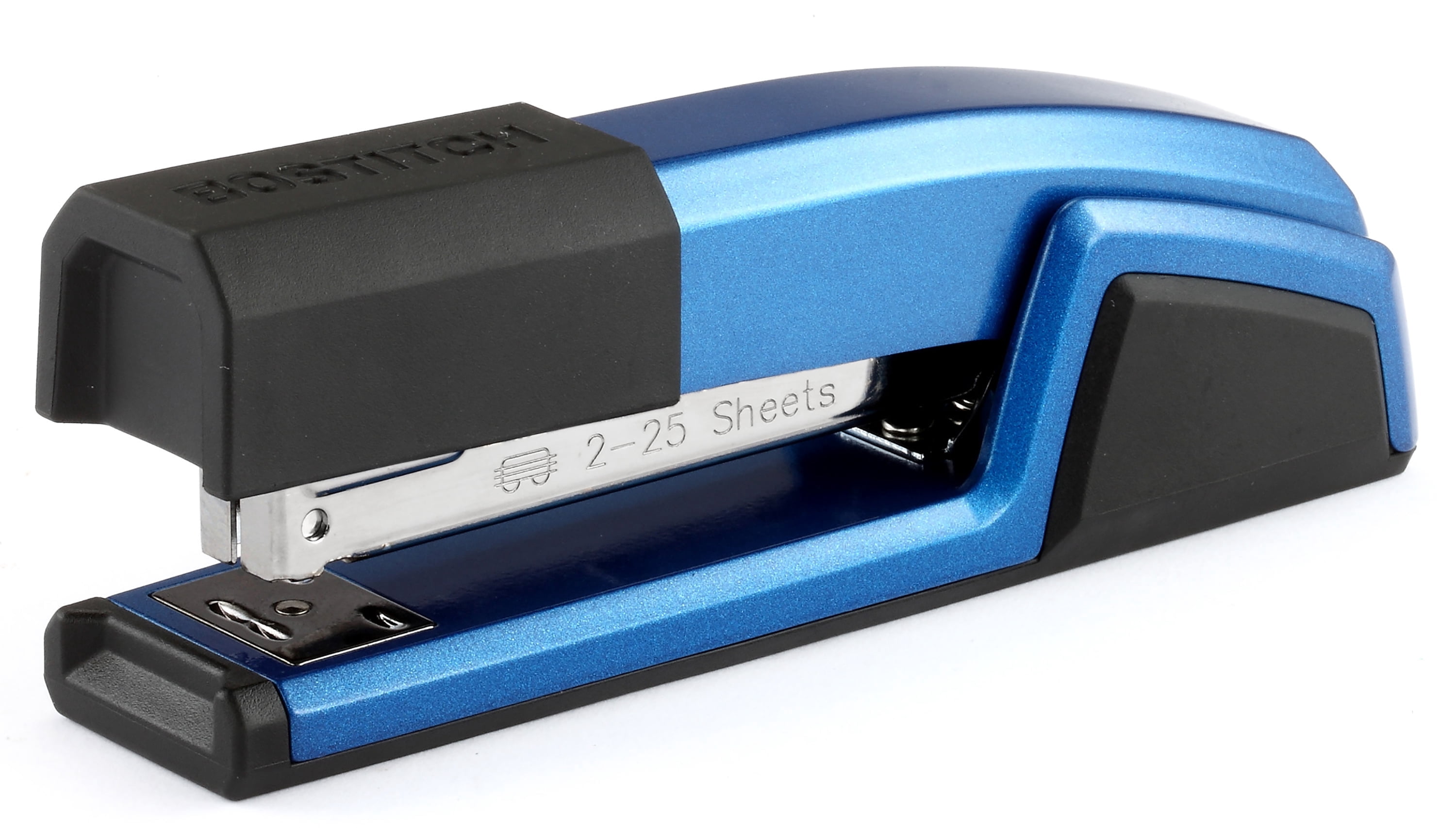 Bostitch Antimicrobial Epic Stapler, 25-Sheet Capacity, Blue