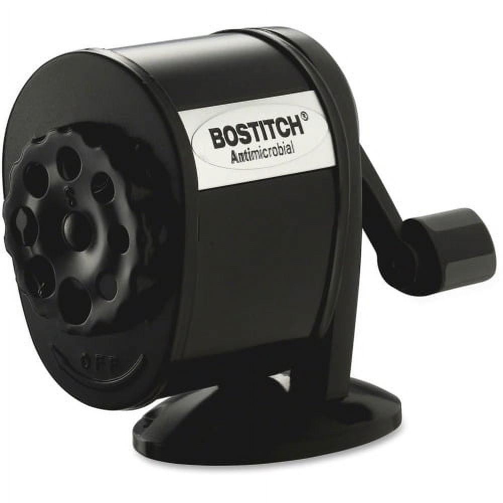 Bostitch Antimicrobial Manual Pencil Sharpener Wall Mountable, Table