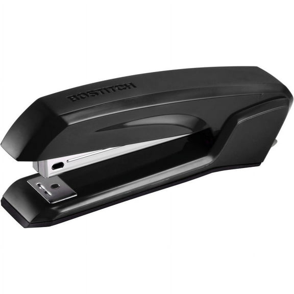 Bostitch Ascend Stapler - 20 Sheets Capacity - 210 Staple Capacity - Full Strip - 1/4" Staple Size - Black