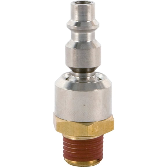 Bostitch BTFP72333 Industrial 1/4-Inch Series Swivel Plug with 1/4-Inch NPT Male Thread