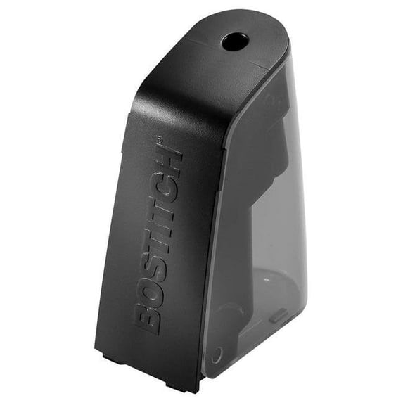 Bostitch Battery Pencil Sharpener, Hinged Tray, Colored Pencil Compatible, Assorted Colors - Receive One of Five Colors (BPS2-ASST)No Color Choice