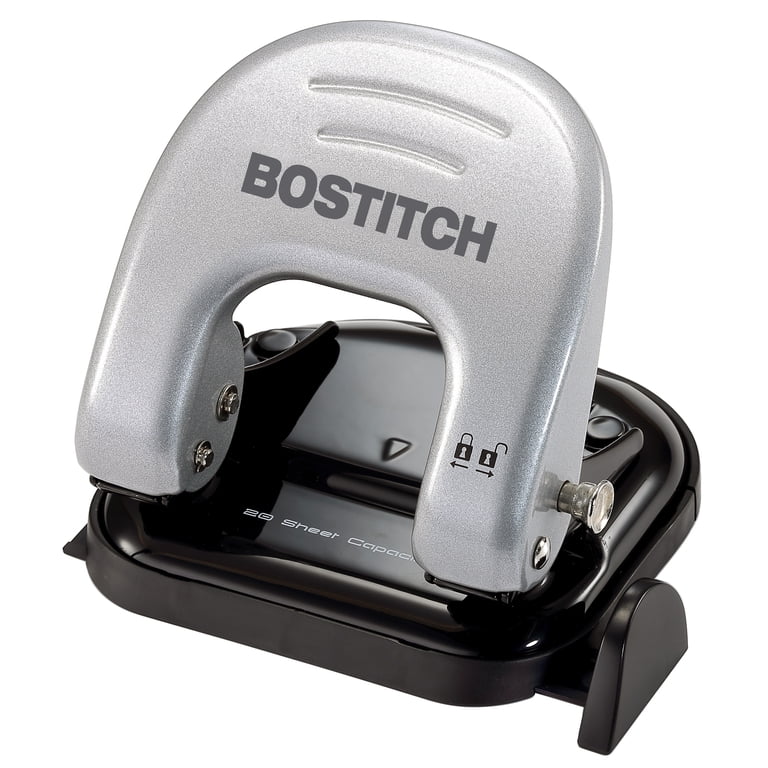 Bostitch EZ Squeeze 2-Hole Punch, 20 Sheet Capacity photo 1