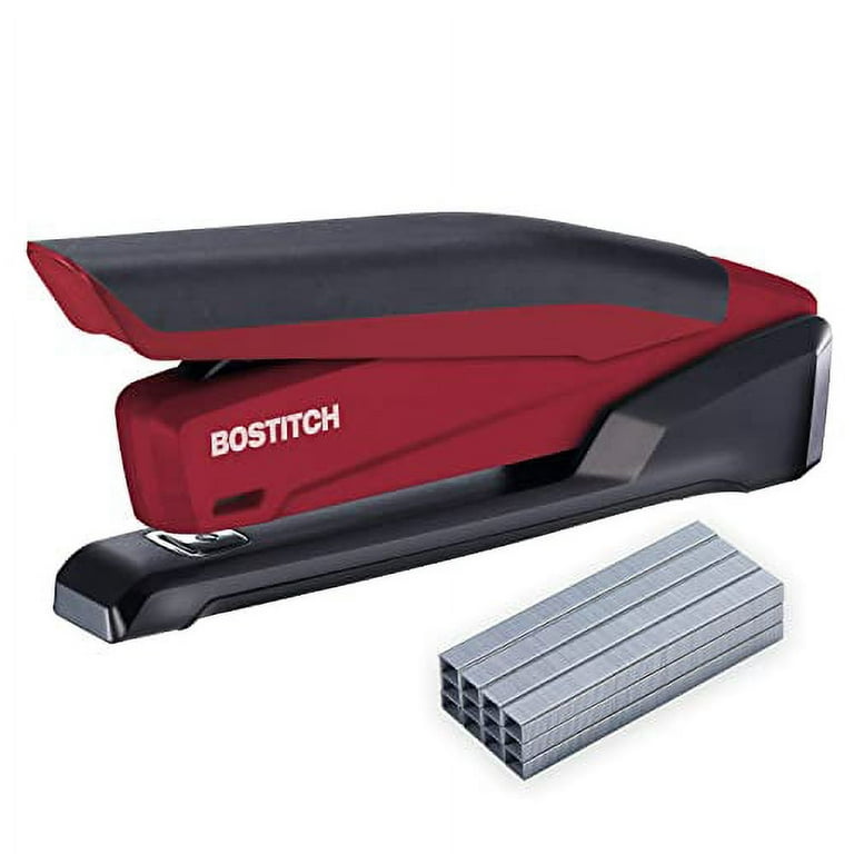 Bostitch Executive 3 in 1 Stapler, Includes 210 Staples and Integrated Staple Remover, One Finger Stapling, No Effort, 20 Sheet Capacity, Spring