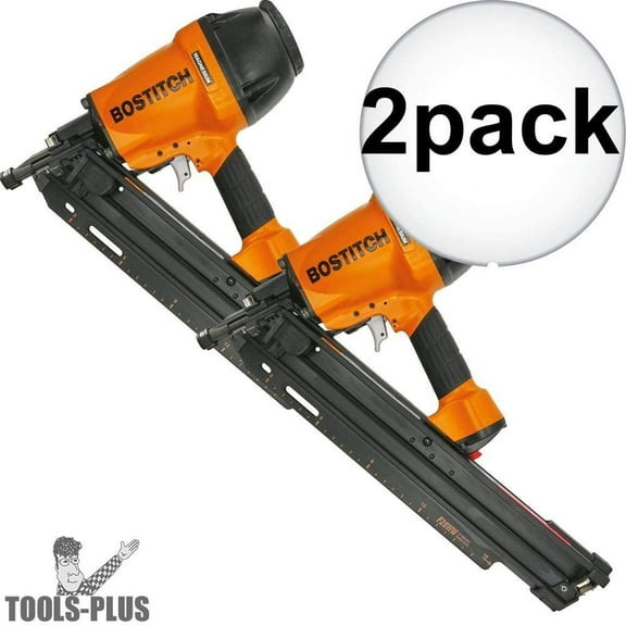 Bostitch F28WW 2" to 3 1/2" 28 Deg. Industrial Framing Nailer 2-Pack