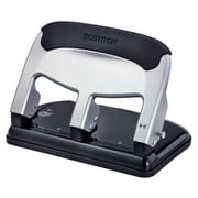 Bostitch Heavy Duty 40-Sheet Manual Hole Punch, Hole Punch Size 9/32". Includes Built-in Paper Guide