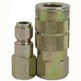 thumbnail image 1 of Bostitch IHKIT-14F Hose Coupler Kit, 1/4 x 1/4 in, FNPT, Steel, Plated, 1 of 2