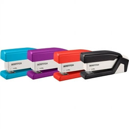 Bostitch InJoy Spring-Powered Antimicrobial Compact Stapler - 20 Sheets Capacity - 105 Staple Capacity - Half Strip - 1/4 Bostitch InJoy Spring-Powered Antimicrobial Compact Stapler - 20 Sheets Capacity - 105 Staple Capacity - Half Strip - 1/4