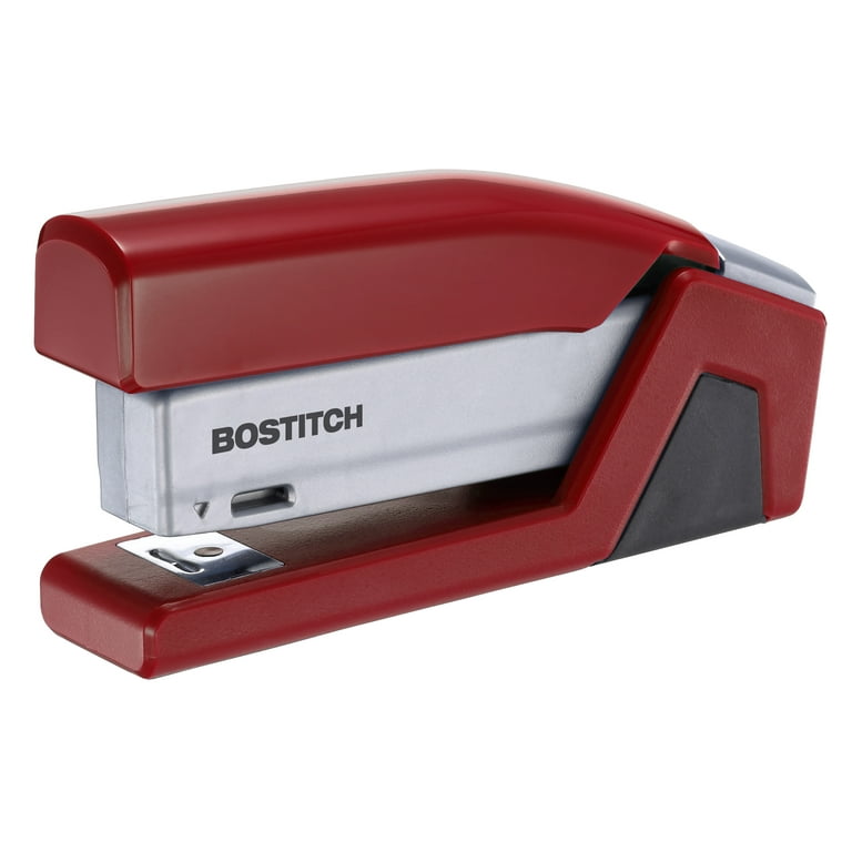 Bostitch® InJoy™ 20 Spring-Powered Compact Stapler, 20 Sheets Capacity,  Black/Gray - Zerbee