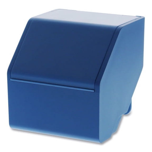 Bostitch Konnect Desktop Organizer Short Storage Bin, 3.4" x 3.5" x 3.5", Blue, Each