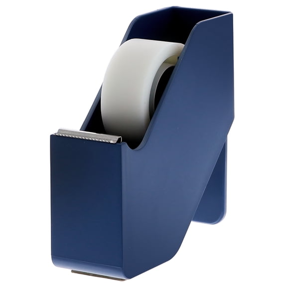 Bostitch Konnect Tape Dispenser with Premium Single-sided Tape, Sticks to Desk, Blue (KT-TAPE-BLUE)