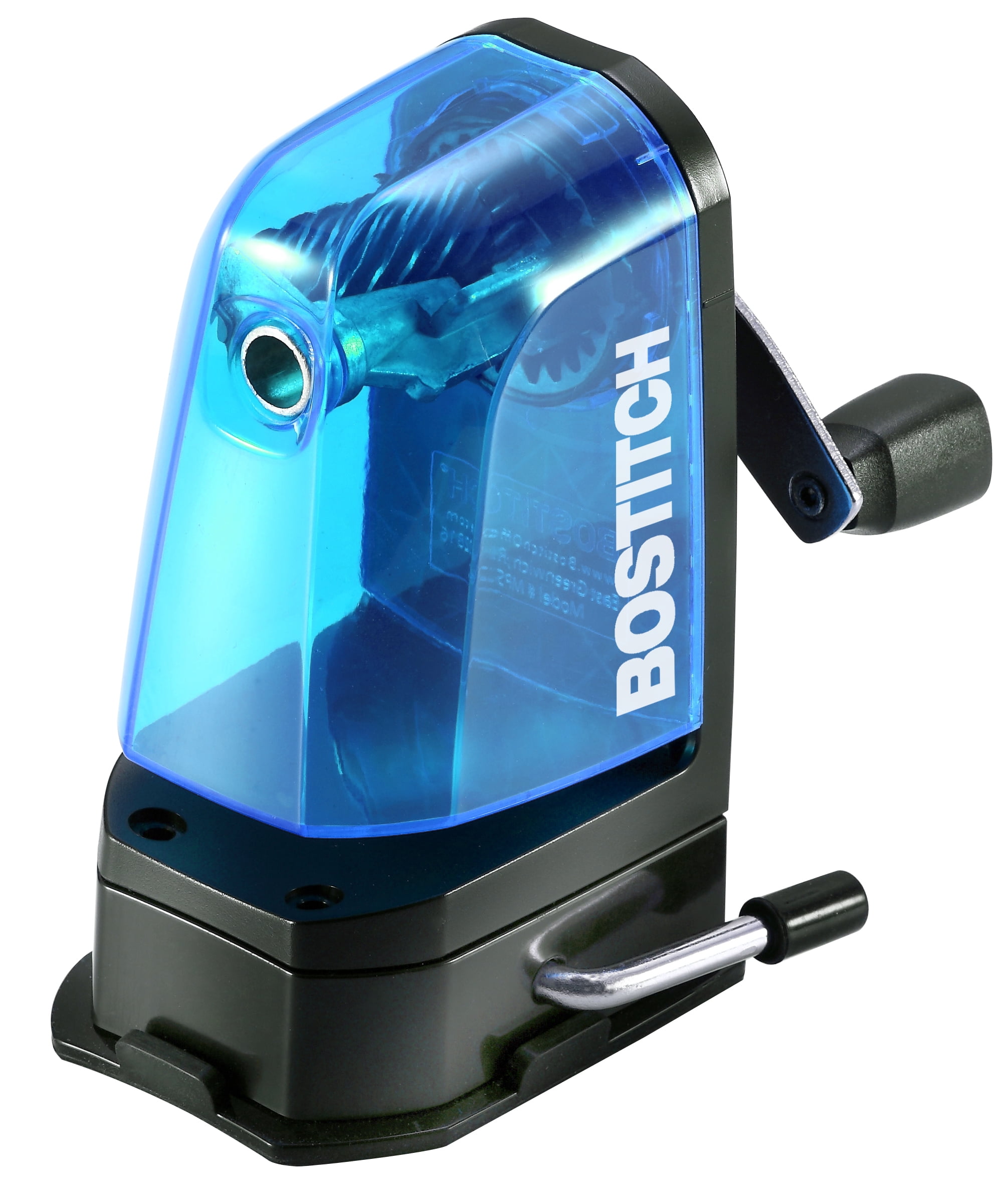Bostitch Manual Pencil Sharpener, Blue