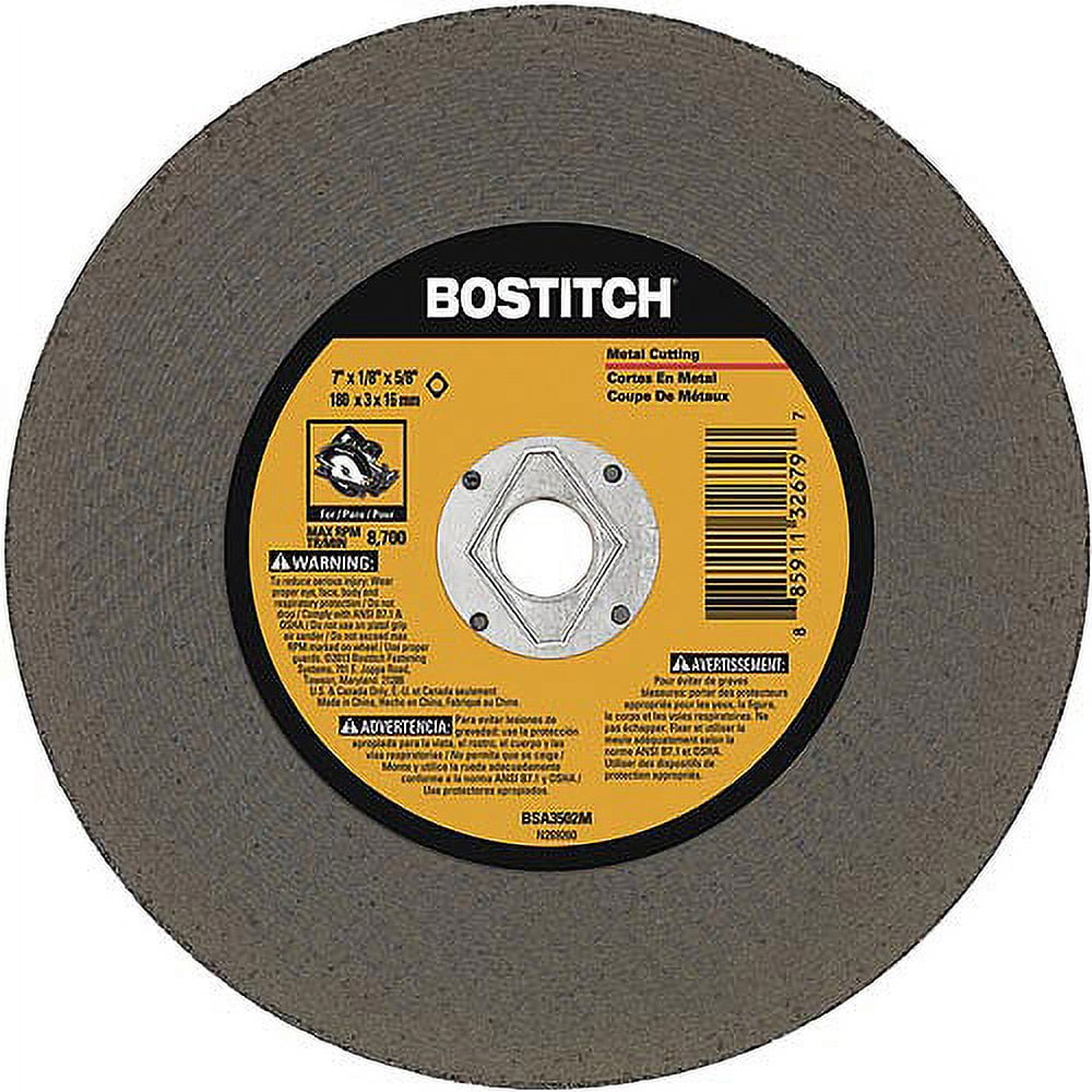 Bostitch Metal Grinding Wheel, BSA3502M