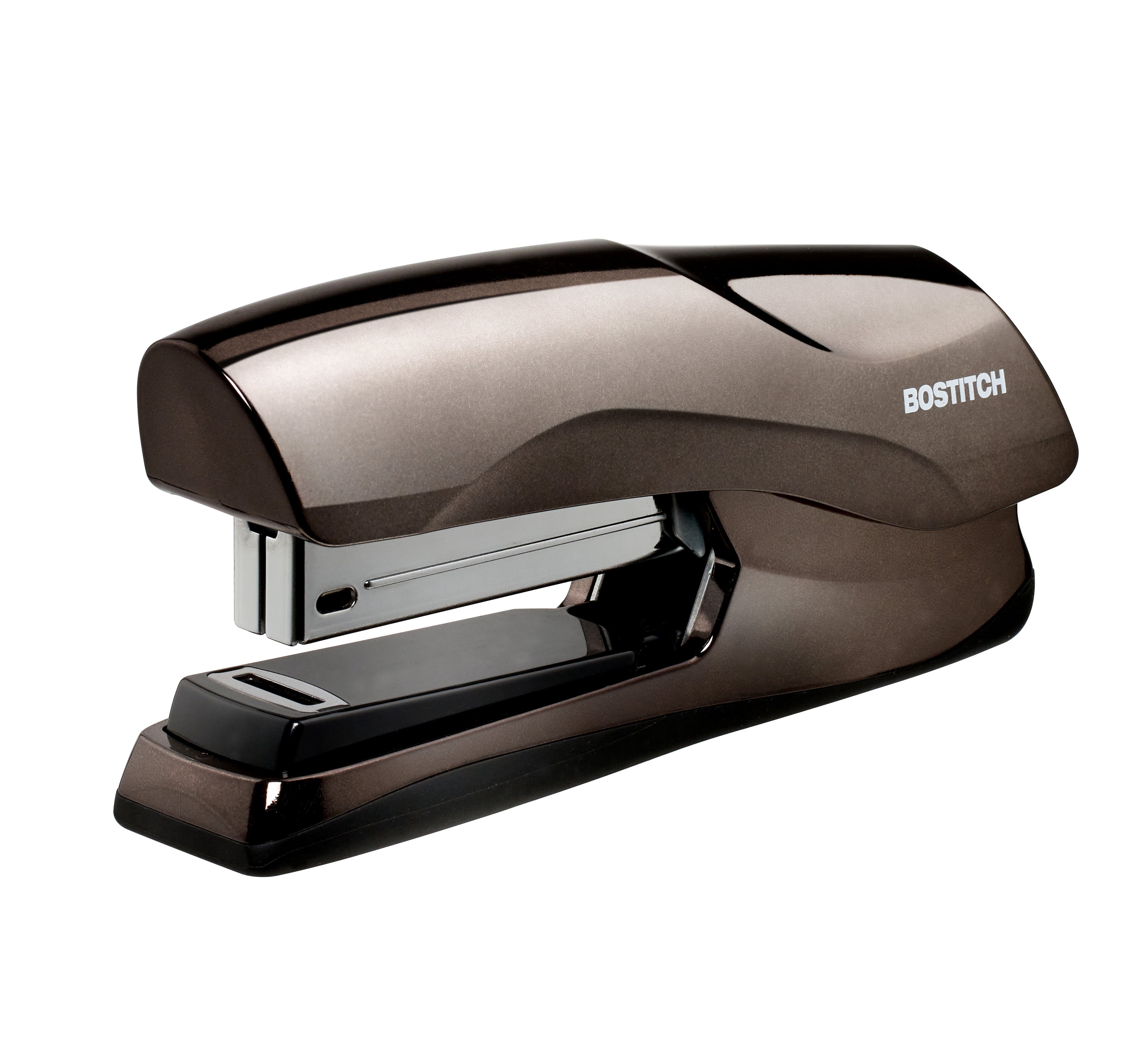 Bostitch Office Heavy Duty 40 Sheet Stapler, Antimicrobial Protected, Full-Strip, Black Chrome