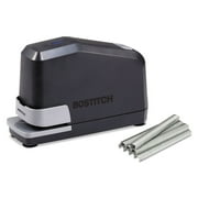 Bostitch Office Impulse heavy duty electric stapler, 45-sheet capacity, includes 5,000 staples & staple remover, no-jam, faster stapling, black
