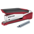 thumbnail image 1 of Bostitch Office InPower Spring-Powered Premium Desktop Stapler - One Finger, No Effort, Red/Silver (1117), 1 of 3