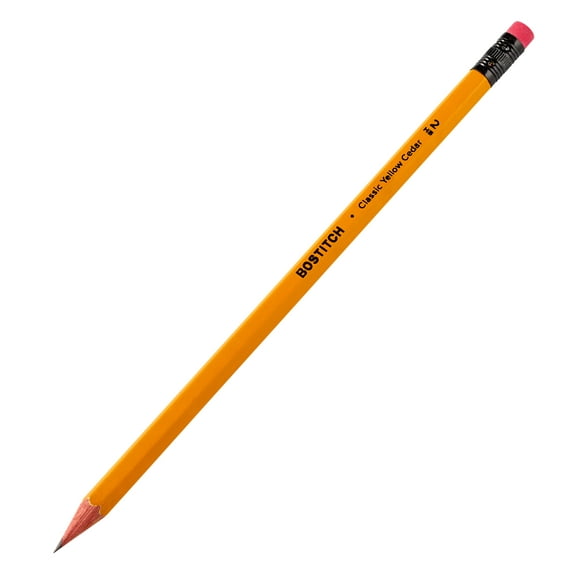 Bostitch Office Premium American Cedar Pencils, 2-Pack (BACP12Y-2PK)