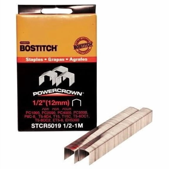 Bostitch 1/2 in. X 7/16 in. Heavy-Duty Powercrown Staple
