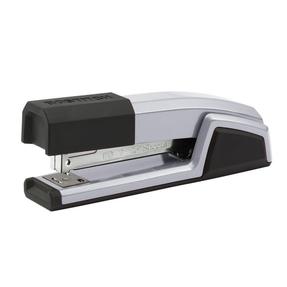 Bostitch Premium Epic Stapler, 25-Sheet Capacity, Silver