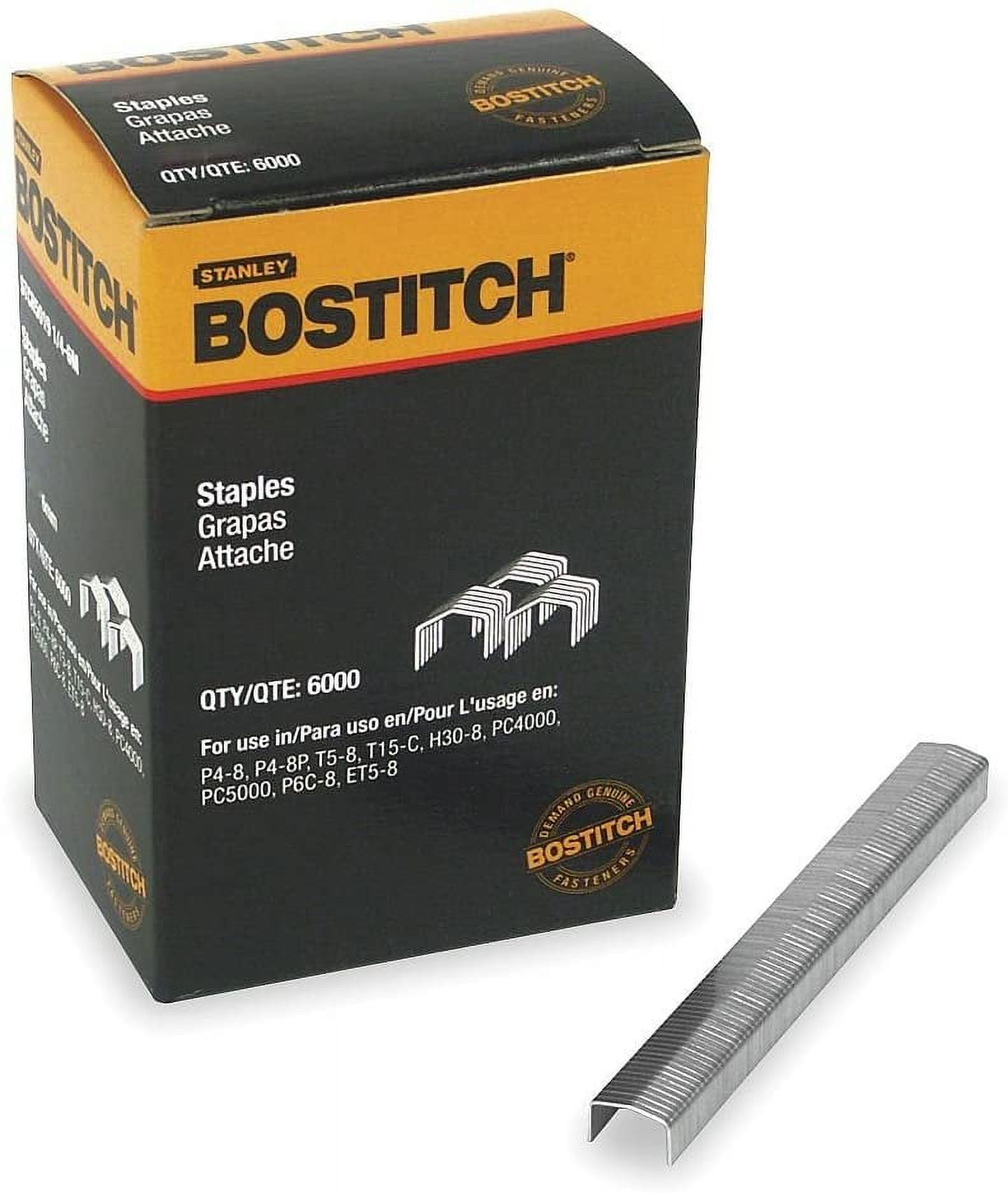 Bostitch Power Crown Heavy Duty Staples STCR50193/8 - Heavy-Duty 3/8 Crown Staple - 5000 Pack, 7/16" x 3/8"
