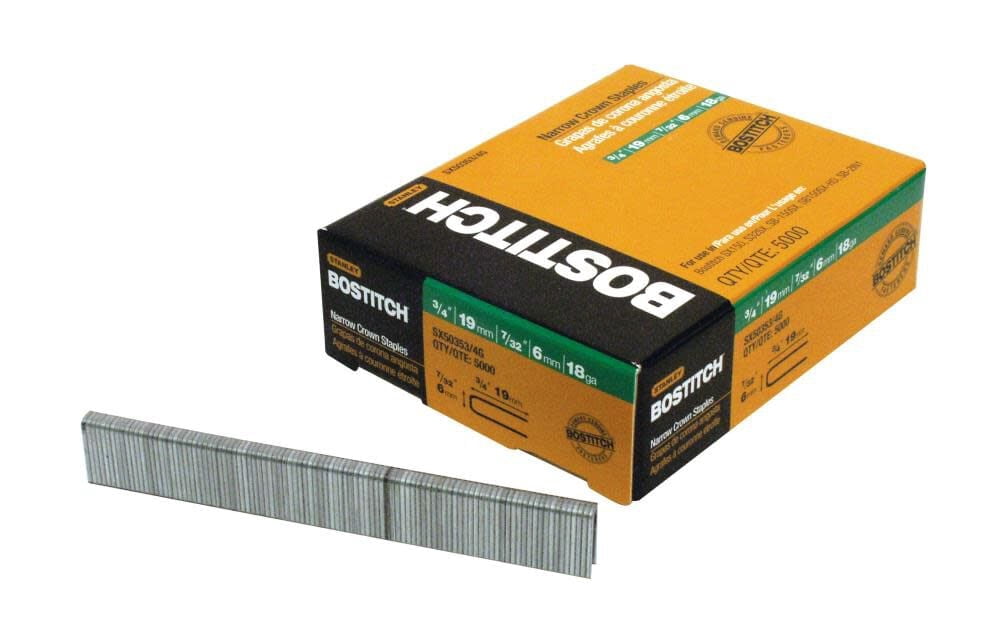Bostitch SX50353/4G 3/4" Galvanized Staples 5,000 Count