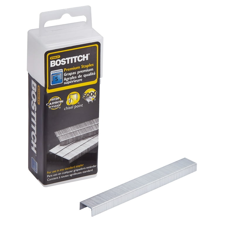 Bostitch Standard Premium Staples - 210 Per Strip - Standard - 1/4 Bostitch Standard Premium Staples - 210 Per Strip - Standard - 1/4