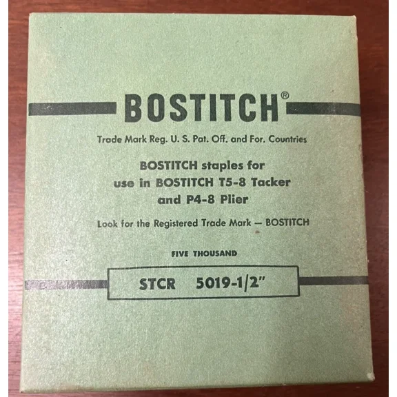 Bostitch Staples Stcr 5019 - 1/2" For T5-8 Tacker And P4-8 Plier