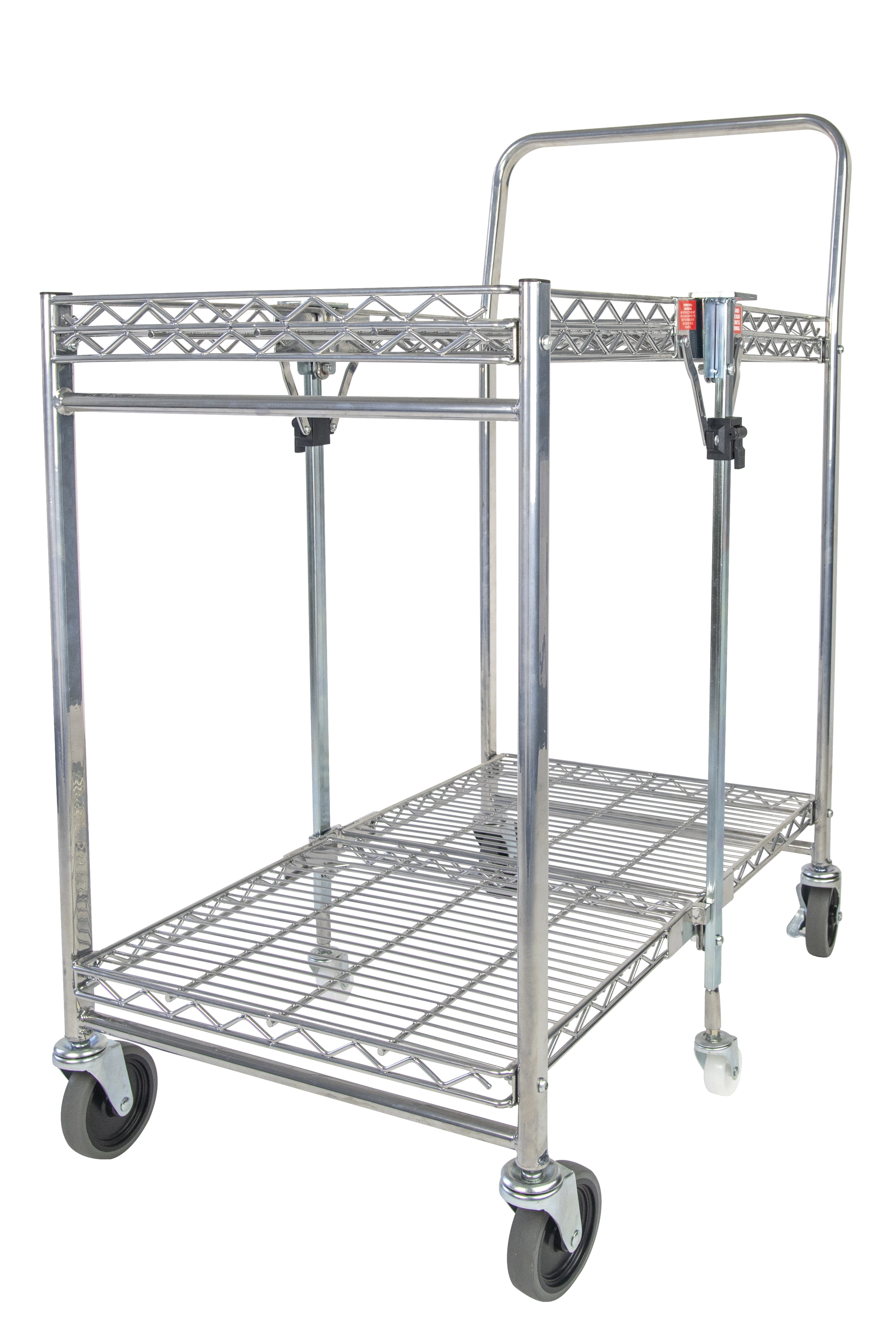 Bostitch Stowaway Folding Utility Cart, Metal Heavy Duty Design, 19.5