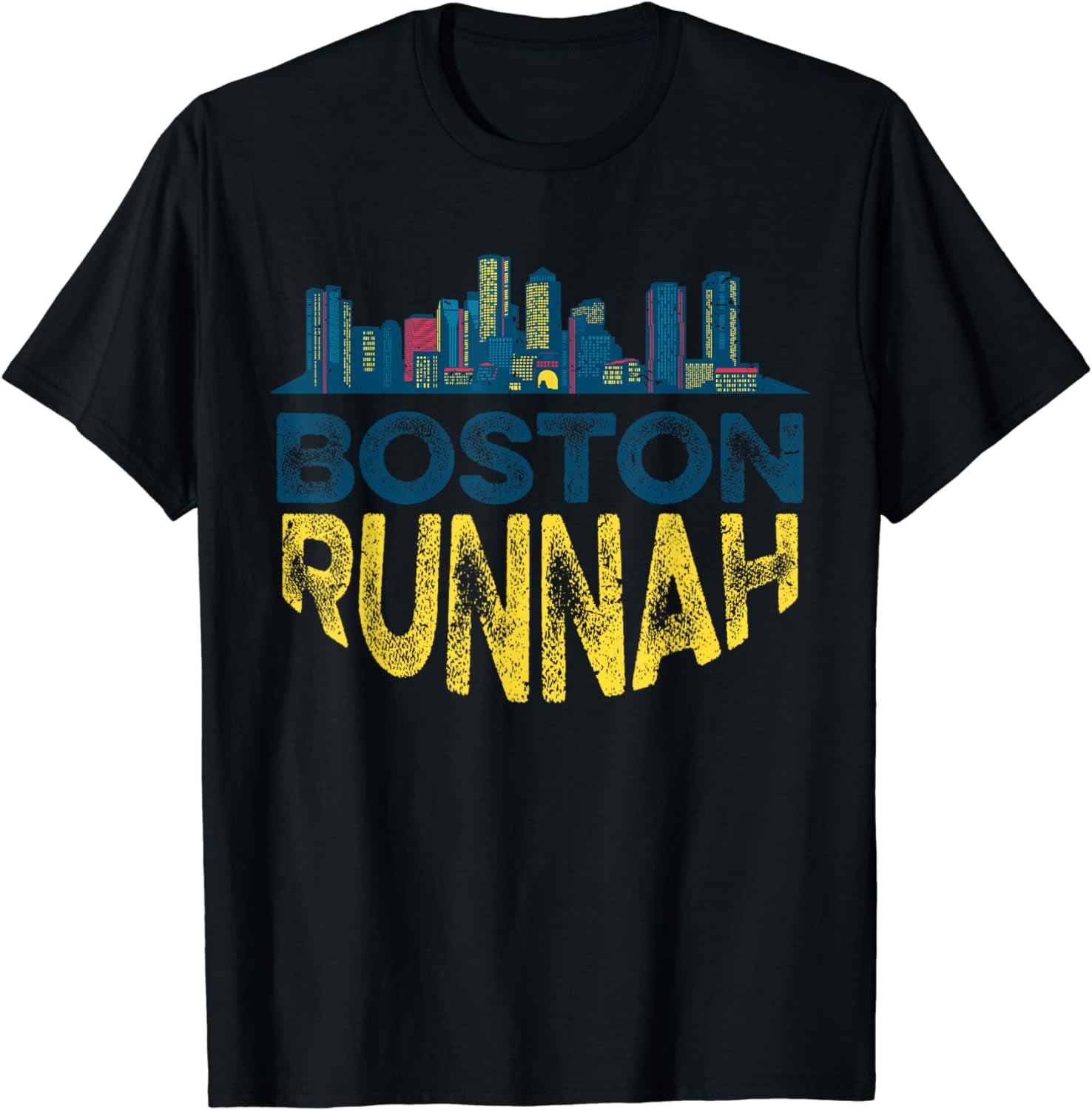 Boston 2024 Marathon Runner 26.2 Miles Runnah TShirt