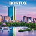 thumbnail image 1 of Boston 2025 12 X 24 Inch Monthly Square Wall Calendar Plastic-Free (Wall), 1 of 9