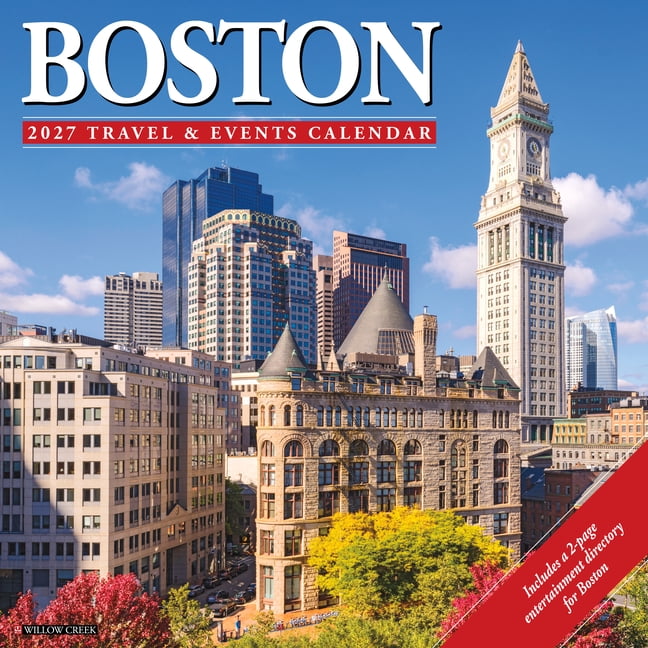 Boston 2027 12 X 12 Wall Calendar, (Paperback)