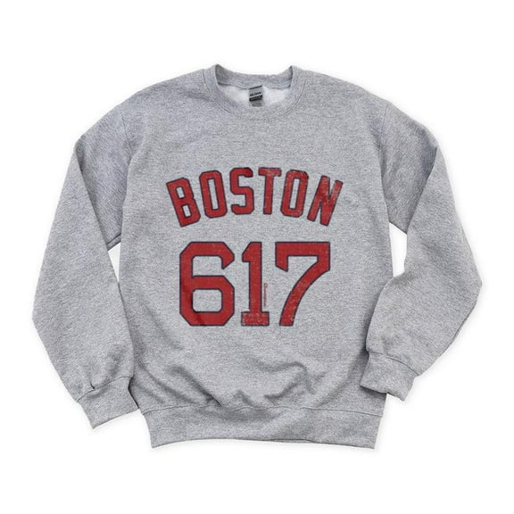 Boston 617 Highway Sign Road Route Local Pride Driving MA City Street Travel Mass Pike Sweatshirt, for men & women, up to size 5XL