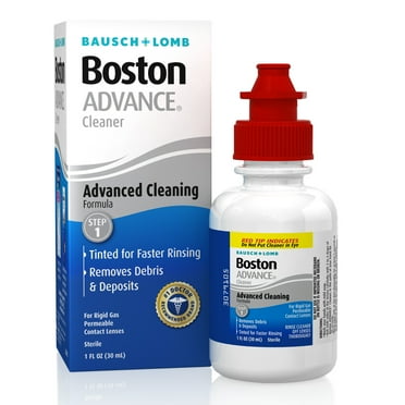 Boston ADVANCE Cleaner Eye Contact Lens Saline Solution for Rigid Gas Permeable Lenses, 1 fl oz