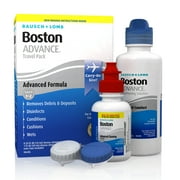 Boston ADVANCE Formula Contact Lens Solution Travel Pack – Complete Contact Lens Cleaning and Care Kit for Rigid Gas Permeable Lenses – from Bausch + Lomb