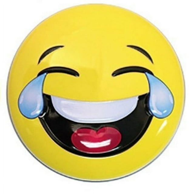 Boston America Emoticandy Lemon Flavored Candy Sours, 1.3 Ounce Tin