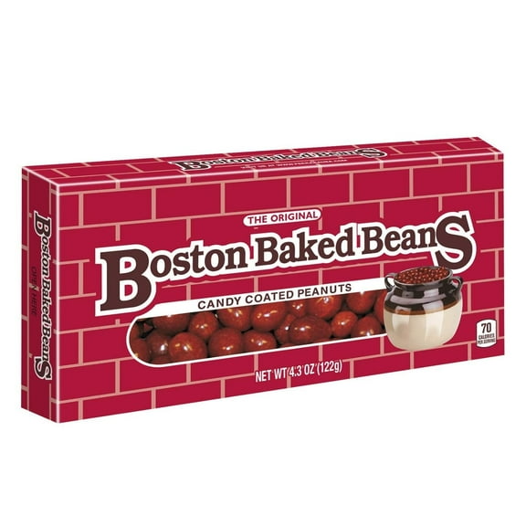Boston Baked Beans Candy Coated Peanuts, 4.3 Ounce, Pack of 12 Perfect for Parties and Snacks
