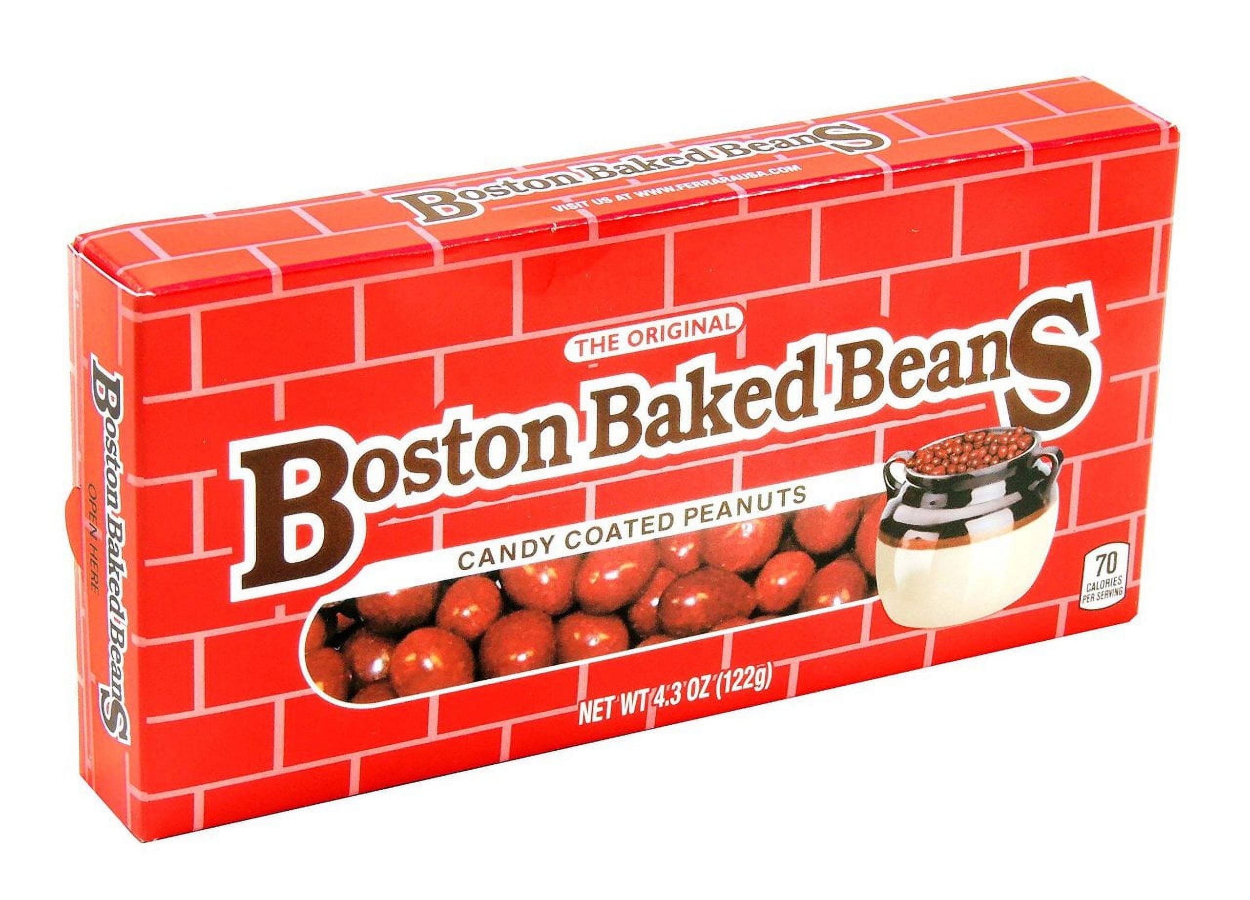 Boston Baked Beans Candy Coated Peanuts 4.3oz. Theater Box