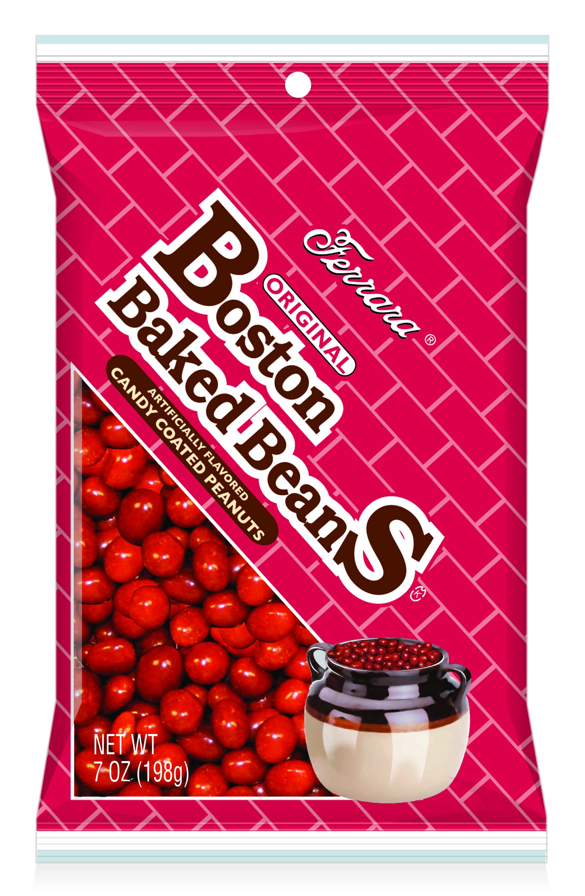 Boston Baked Beans, Peanut Candy, 7 Oz. (Pack of 12)