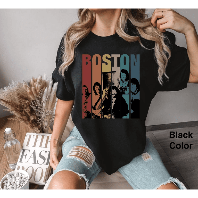 Boston Shamrock T-Shirt Retro Logo Funny Boston Tee Boston Shamrock T-Shirt Retro Logo Funny Boston Tee