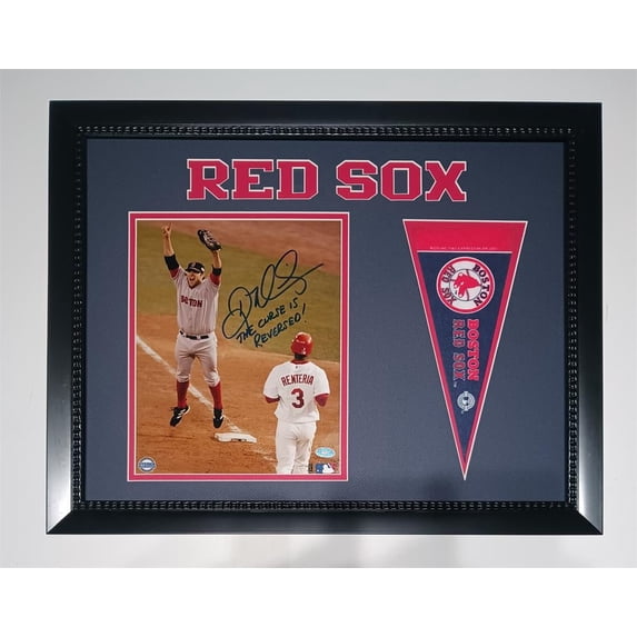 Boston - Baseball D. Mientkiewicz 14x18 Auto Frame