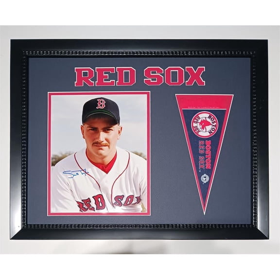 Boston - Baseball S. Taylor 14x18 Auto Frame